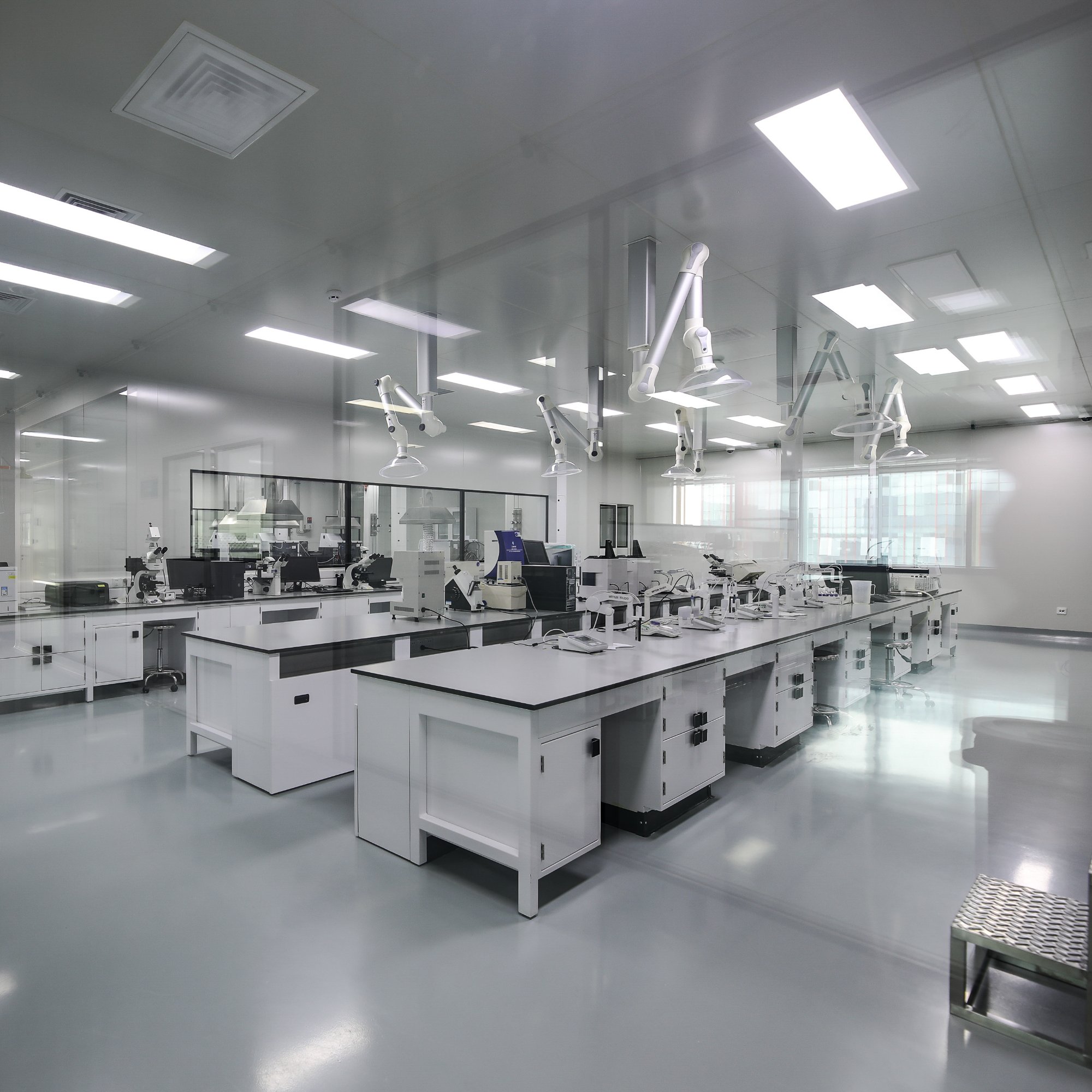 Burrard Pharmaceuticals GMP cleanroom laboratory